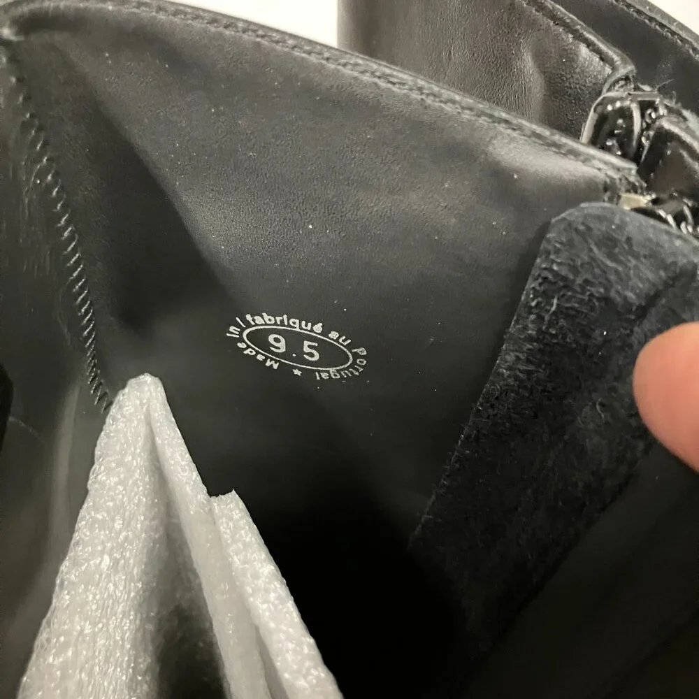 *BRAND NEW!* Fluevog 2017 Deliverance LU Boots, Black, Size 9.5 (best for 8.5)! - Picture 8 of 11